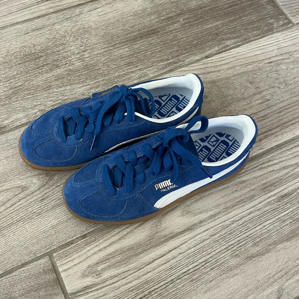 Blue Puma Palermo Sneakers